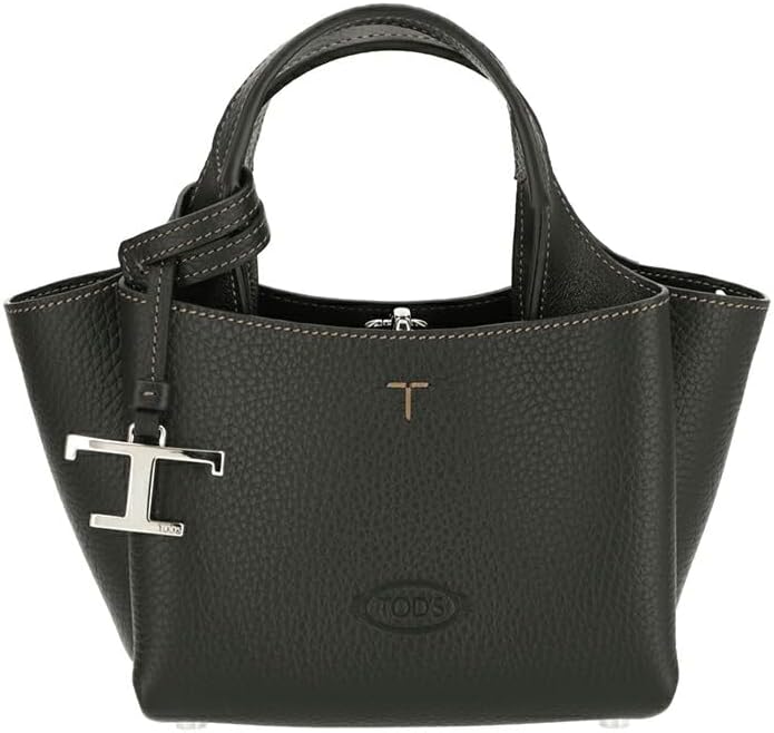 Amazon | [Tod's] トッズ ハンドバッグ マイクロ レザー T タイムレス