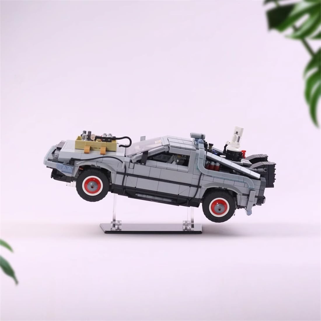 KoDeer Supporto display per Lego 10300 La macchina del tempo dal ritorno al futuro, supporto acrilico per Lego La macchina del tempo dal ritorno al futuro (modello non incluso)
