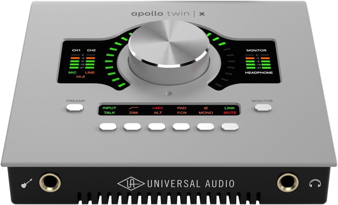 Amazon.com: Universal Audio Apollo Twin X Quad Gen 2 Studio