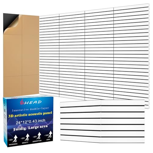 Mousse acoustique 3D double couche BSHEAD pour éliminer l'écho mural - 2
