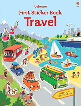 Paperback First Sticker Book Travel Book