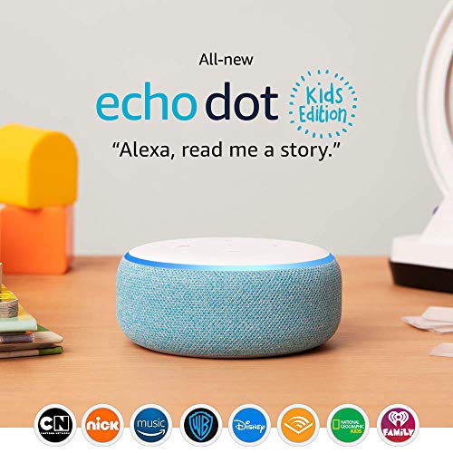 Echo Dot (3rd Gen) Kids Edition, an Echo designed for kids with parental controls - Blue