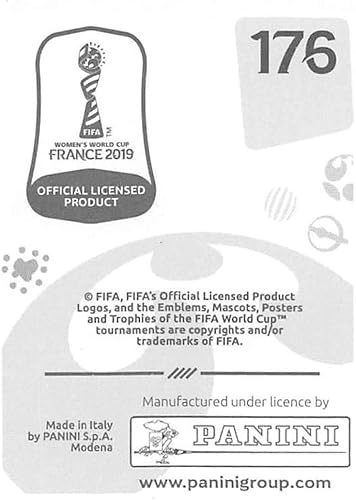 Miniatura 2 de 2019 Panini FIFA Women's World Cup France Album Stickers (Individual Sticker Only) Soccer #176 Australia Team Logo Australia Foil 2 Inch by 2 1/2