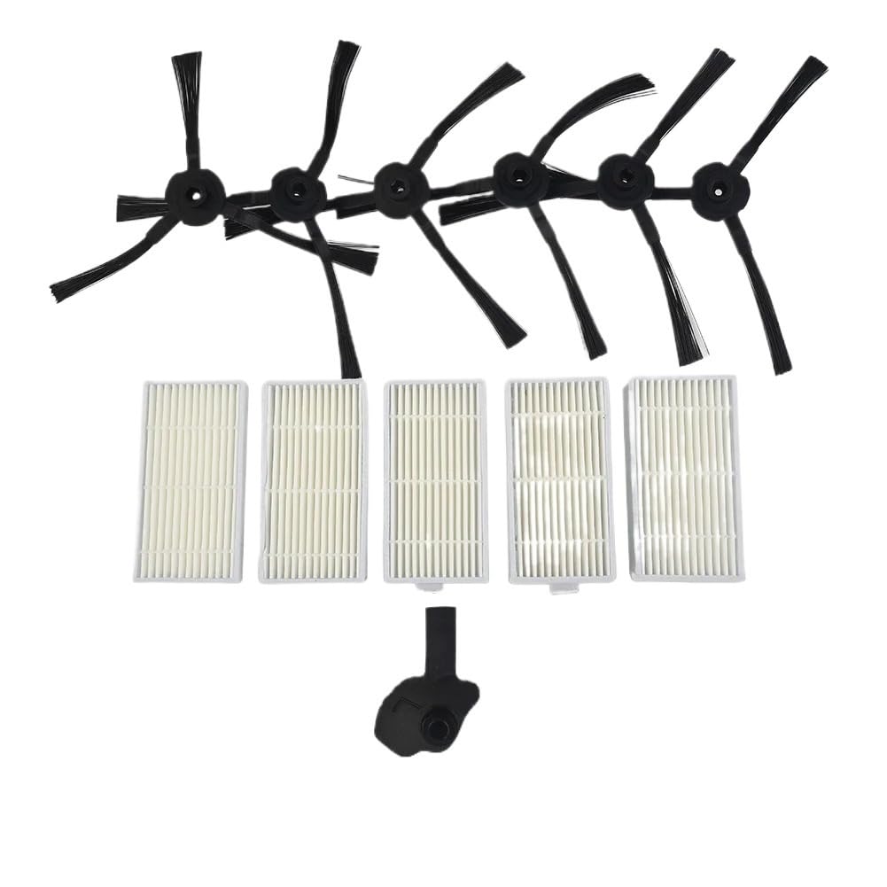 BJNUYLKERD Compatible For SilverCrest SSR 3000 A1 Side Brush Filter Set