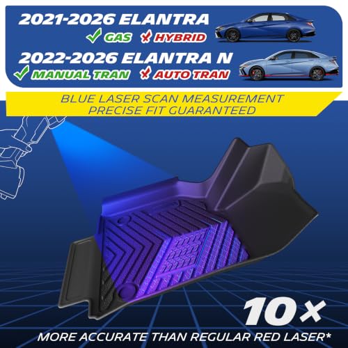 Image of Michelin Vehicle Mats for 2021-2026 Hyundai Elantra /2022-2026 Elantra N