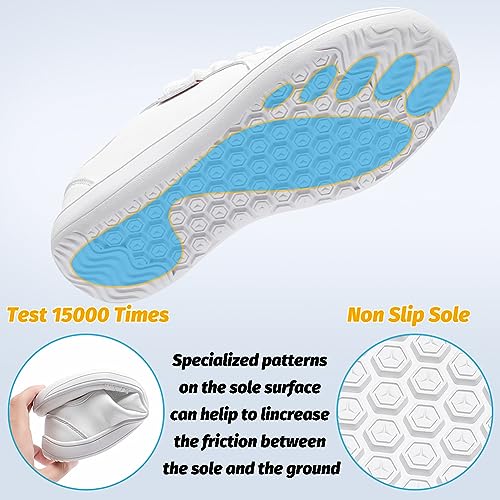 Image of HOBIBEAR Womens Mens Wide Minimalist Barefoot Sneakers Zero Drop Shoes Lightweight Comfortable