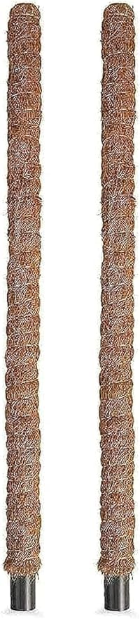 2Pcs Moss Stick for Plant Support Extension, Climbing Indoor And Outdoor Plants 100 cm By " UAE Garden Deals "