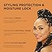 African Pride Black Castor Miracle Extra Hold Braid, Loc, Twist Gel (3 Pack) - Braiding Hair Gel, Edge Control & Tames Frizz, No Flake | Natural Ingredients, Black Castor & Coconut Oil | 12oz
