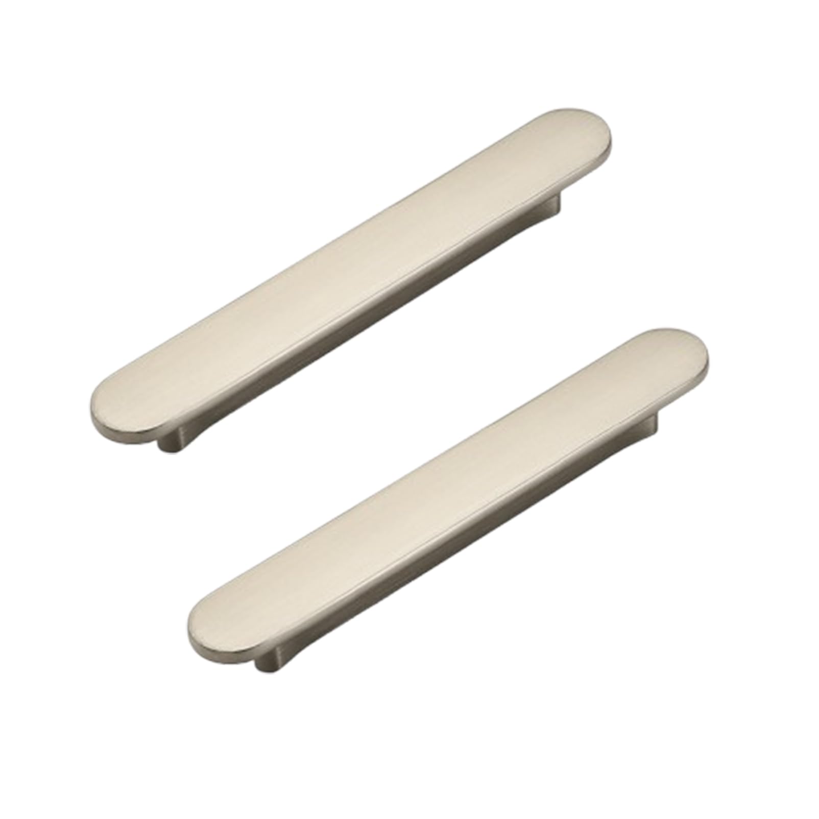 Steytemd 2 × Cupboard Handles Grey, Solid Zinc Alloy | T-Shape-128mm/5in