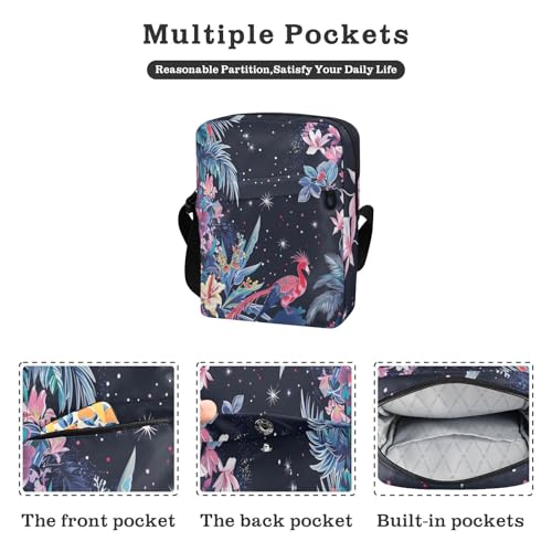 Space Tropical Chinese Style messenger bag shoulder bags Cross Body Purses Adjustable Strap for business Casual2