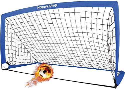 Happy Jump Portería de Fútbol para Niños Plegables 6'x3' Portería Red para Niños Jardín Entrenamiento Futbol x1