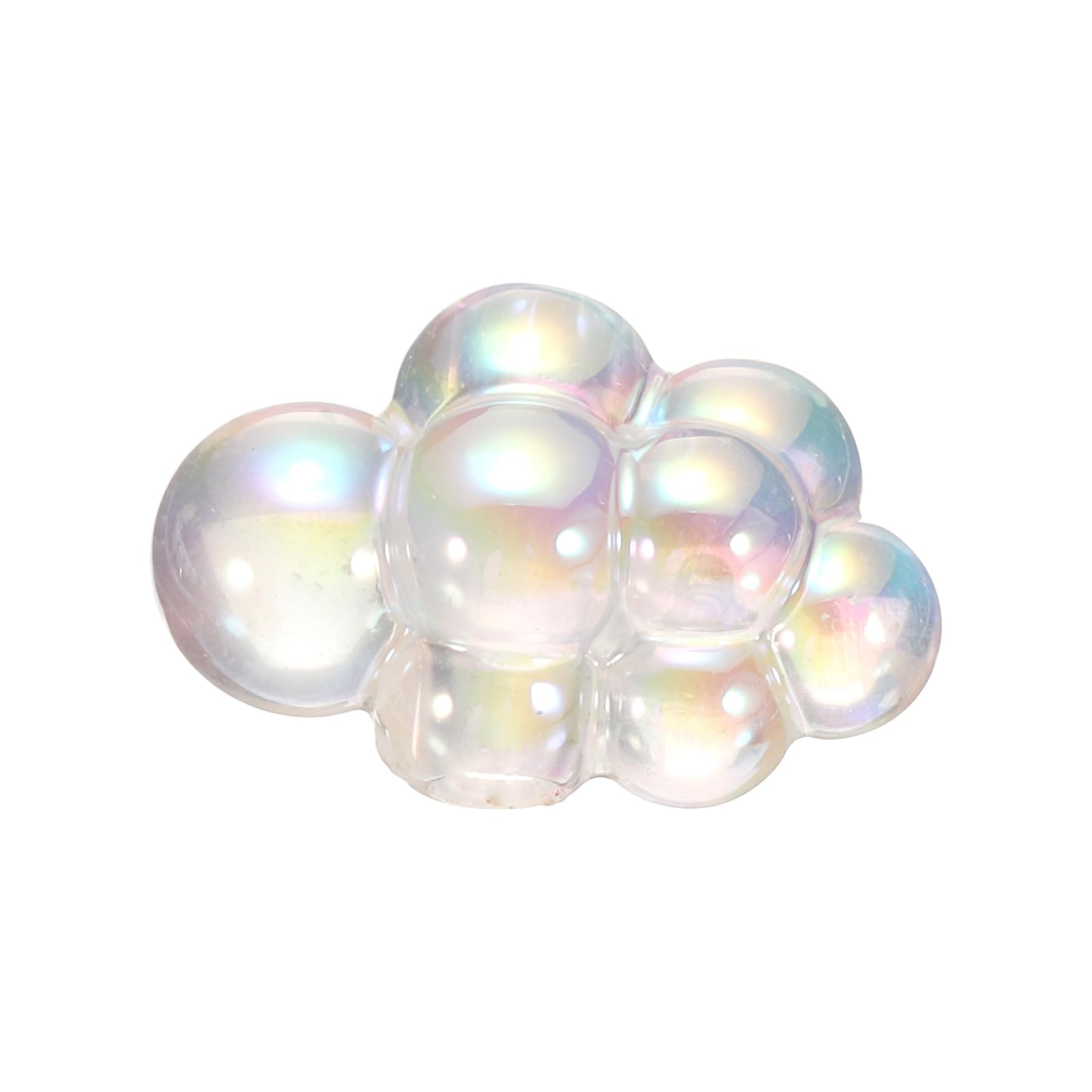 CoCud Bubble Clusters for Miniature Dollhouse Bathtub, 1:16 Scale Acrylic Matte White Bubbles - (Applications: for DIY Craft, Fairy Beach Decor), 1-