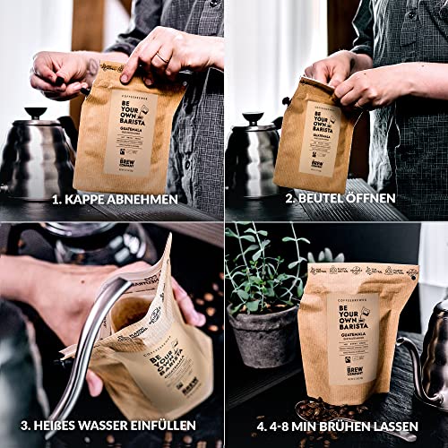 Kaffee Adventskalender 2025 für Männer & Frauen - Weihnachtskalender 2025 mit 25 Gourmet Kaffees aus Aller Welt | Gemahlener Kaffee Probierset für Erwachsene | Geschenke für Mann & Frau