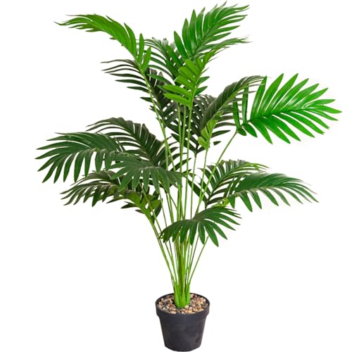 Faux palmier Areca intérieur plante artificielle verte 18 branches - 2