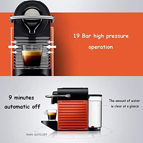 Bktmen Kaffeemaschine Kaffeemaschine Vollautomatische Haushaltskapselmaschine Auto Power Off Kaffeemaschine 19Bar 0,7L… – Bild 5