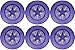 Discraft Ultra-Star 175g Ultimate Frisbee Sport Disc (6 Pack) Choose Color (Purple)