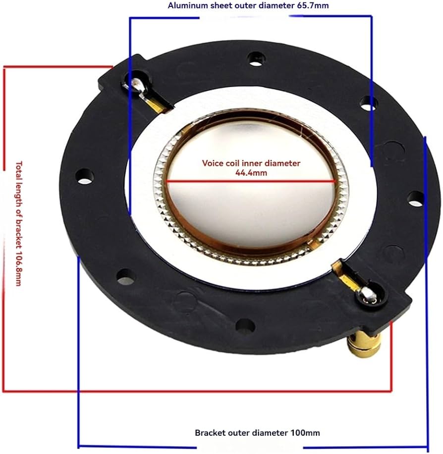 Amazon | Avrpqiwy トレブルボイスコイルスピーカーサウンドフィルム
