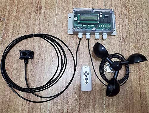 DAVITU Remote Controls - Dual Axis Solar Tracker Controller Sun Tracker Sun Automatic Tracking Controller System Two-degree-of-freedom Platform Tracking