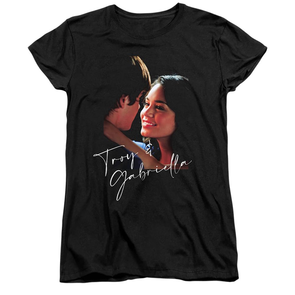 Disney Women's Black High School Musical Love Tee, Sports Direct