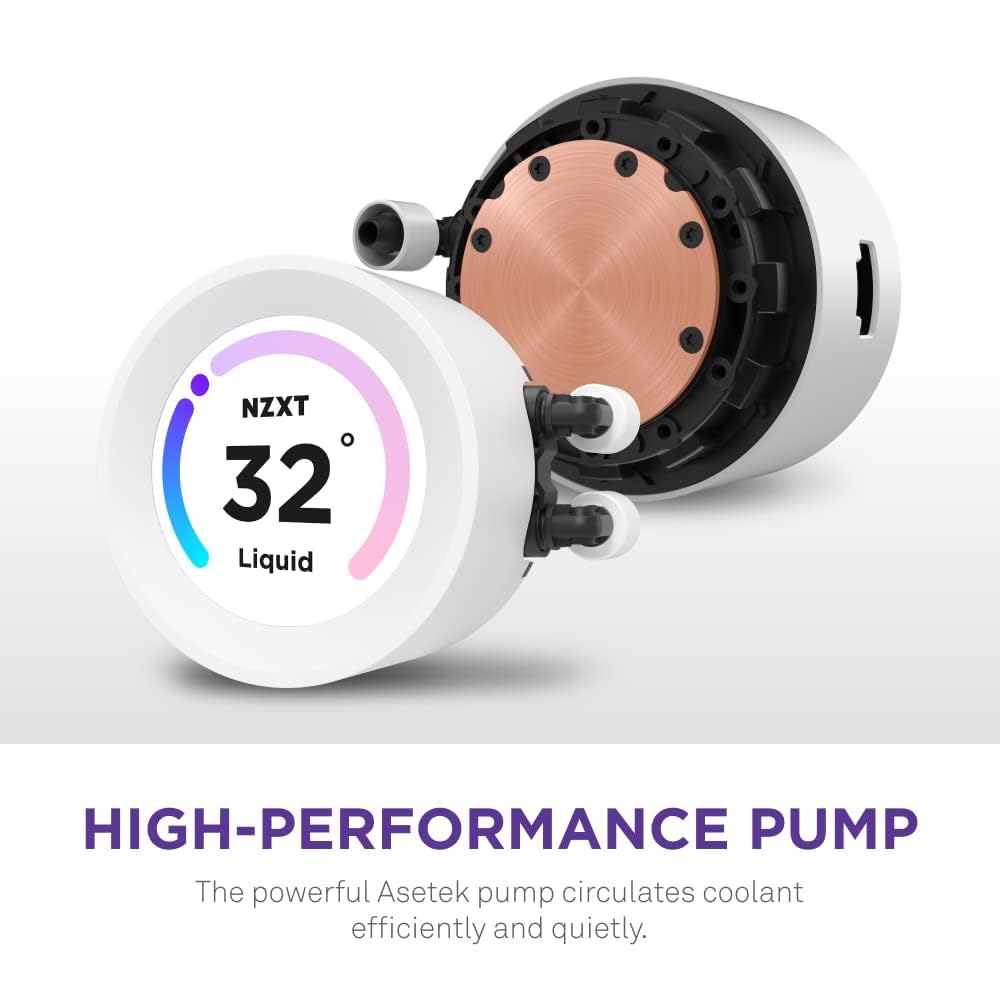 NZXT Kraken Elite 280 RGB white 本体 簡易水冷 NZXT | Kraken Elite 280 RGB | 280mm AIO w/ IPS LCD & RGB