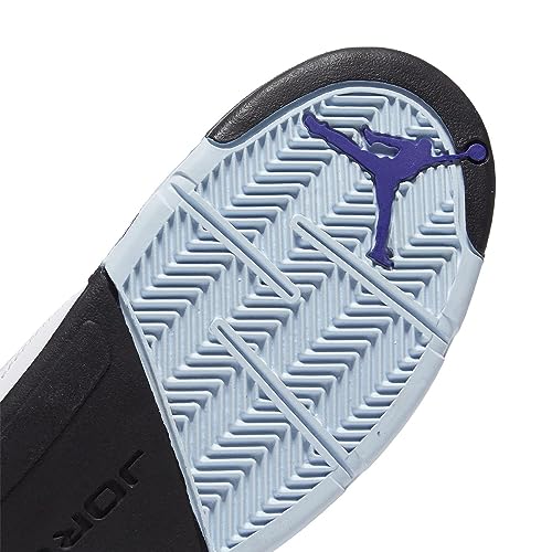 Jordan Boy's 5 Retro (Little Kid) White/Dark Concord/Black 11 Little Kid M4