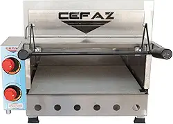 Forno de Pizza a Gás Cefaz Refratário com Grill Infravermelho Frg-01