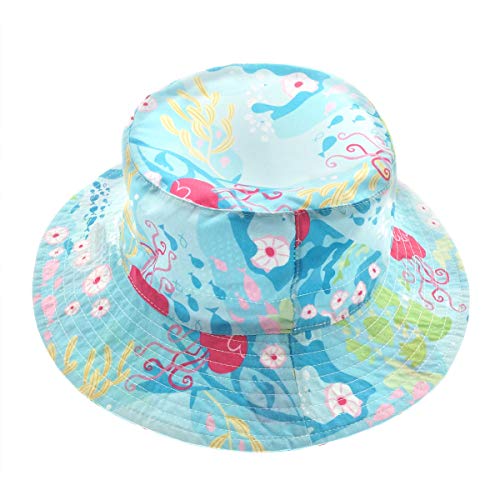 Happy Cherry - Vissershoed voor baby's, kinderen, 3 maanden tot 6 jaar, zachte jeans, zonnehoed met vleugels, voor… - Image 8