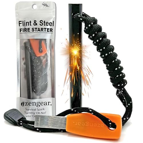 aZengear Pietra Focaia XL 10mm Acciarino