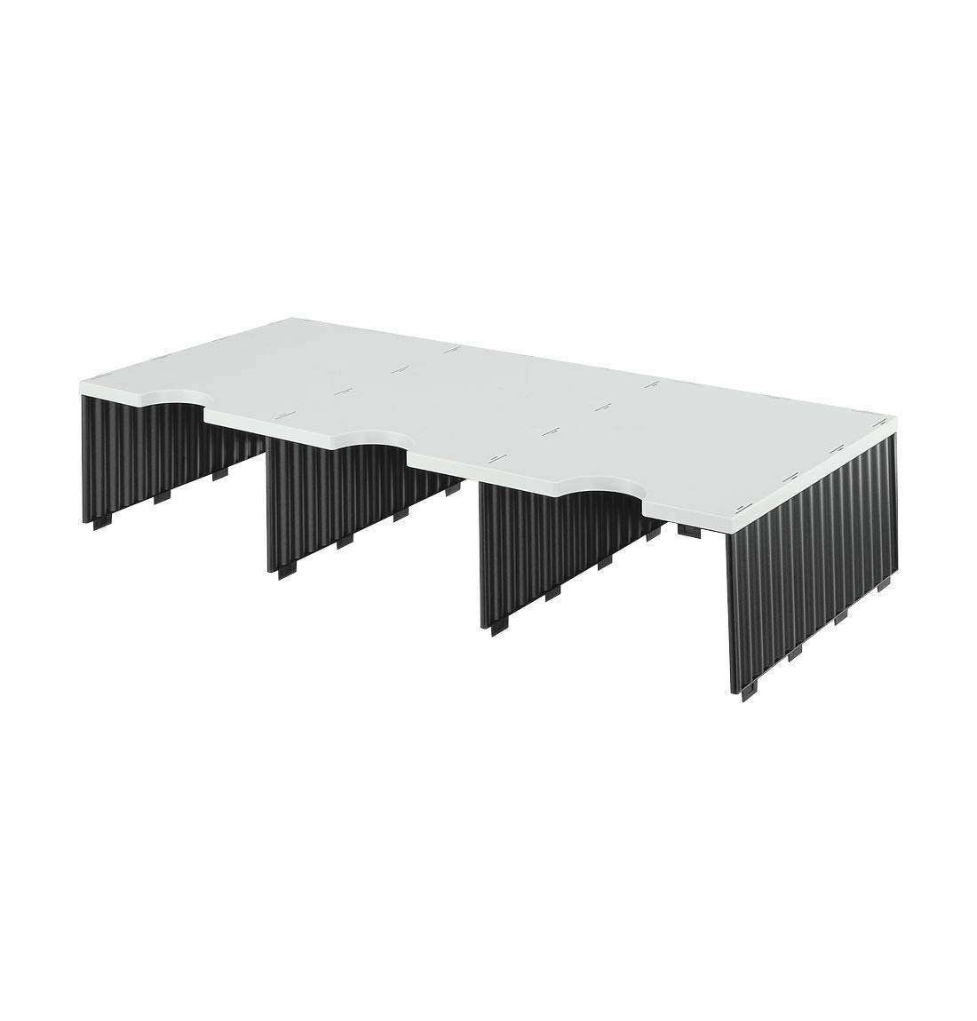 Module d'extension Trio styrodoc avec triple compartiment ajustable
