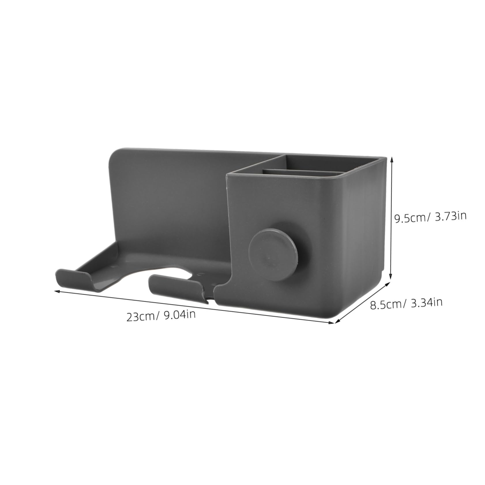 NOLITOY Wall Mounted Hair Dryer Holder Home Hairdryer Rack Nodrill Convenience for Easy Mounting