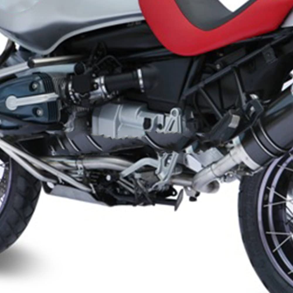 Tubo Di Scarico Moto Regolabile 48-51mm In Acciaio Inox - Con Silenziatore Per R1150R, R1150GS, CB400 | Design Alla Moda - Foto 6