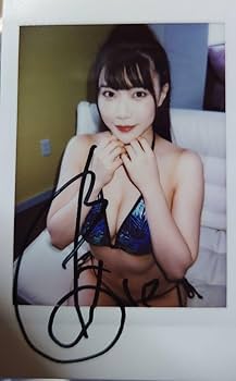 枢木あおい サイン入りチェキ③ 当選品 世界に1枚 枢木あおい サイン