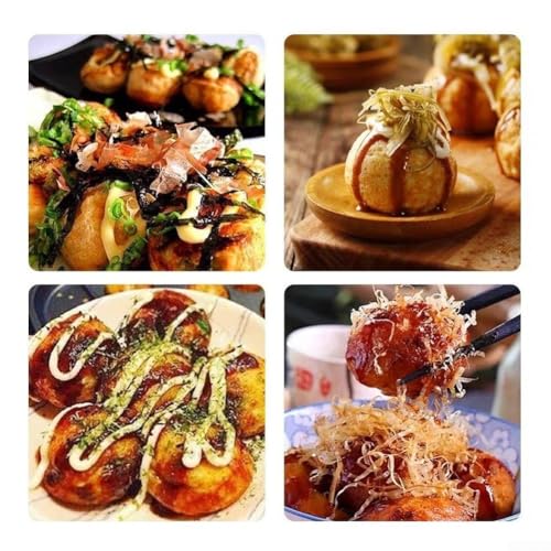 Placa de takoyaki que evita que la masa se pegue en el gas 8