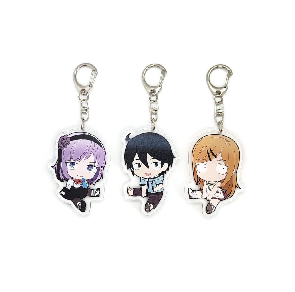 EBTY DREAMS Inc. - Set of 3 Dagashi Kashi Acrylic Keychain Hotaru Shidare, Saya Endou, Kokonotsu Shikada v1
