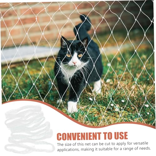 Yardwe 1 Conjunto rede de varanda para gatos cerca de cachorro protetor de varanda para animais de e