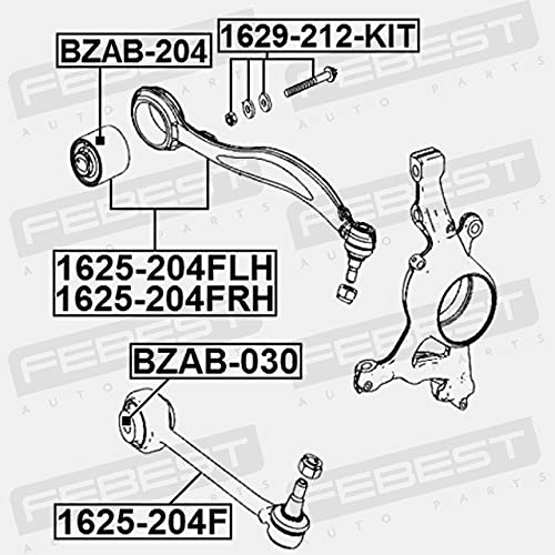 Amazon.com: Cam Repair Kit Febest 1629-212-KIT Oem A0003331071 