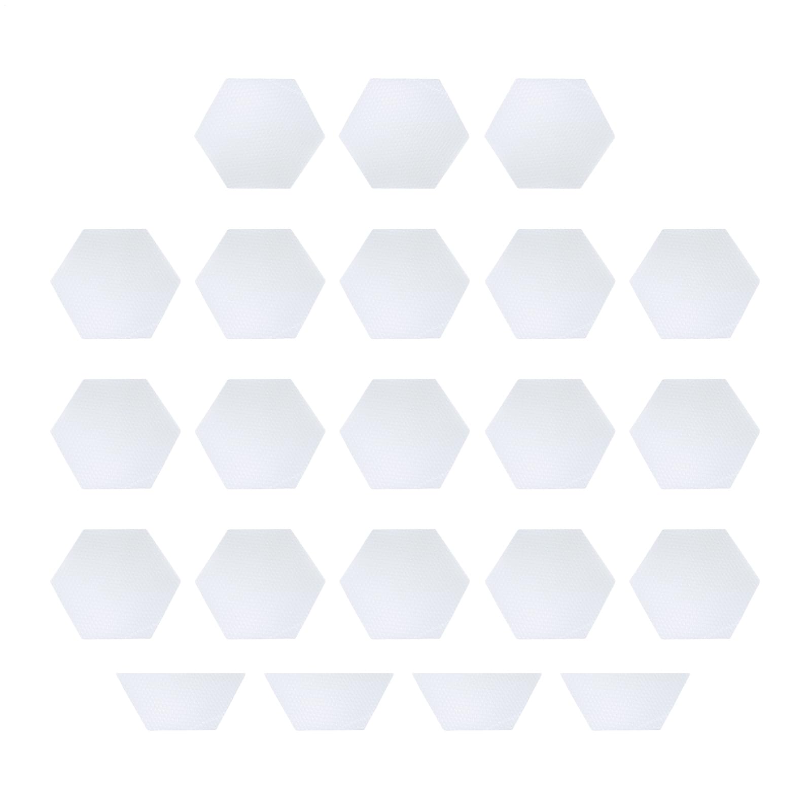 Antidérapante pour Surf | 22 Pièces Revêtement Hexagonal Antidérapant De Planche,Grips De Pont Avec Rembourrage Pour Surf - pour Kitesurf Shortboard Skimboard Sports Nautiques Hommes et Femmes