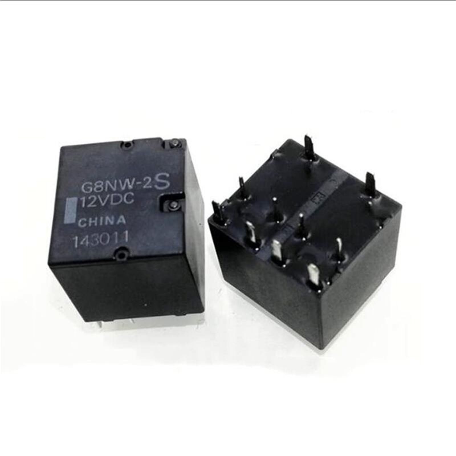 Relais de voiture G8NW-2S 12VDC 10 broches de rechange pour circuit imprimé automobile