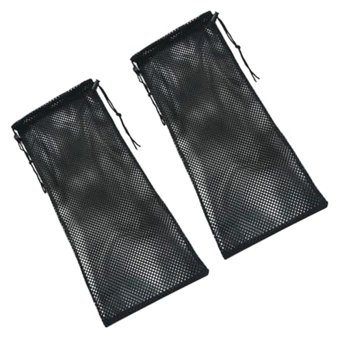BESPORTBLE 2pcs Snorkeling Mesh Bags Diving Side Mount Storage Bag Scuba Dry for Gear Fins