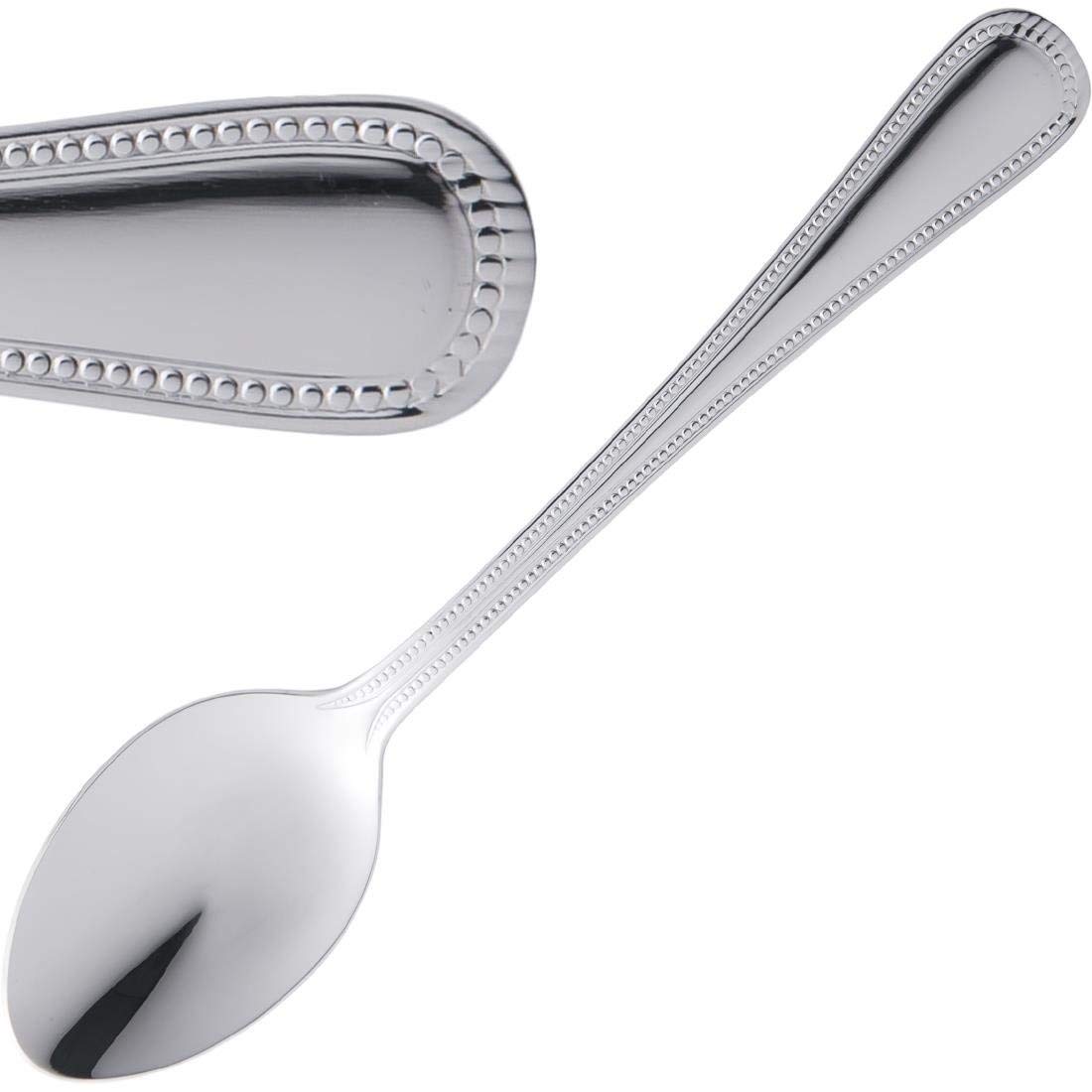 Amefa Cuillère à dessert GD957 perle (Lot de 12)