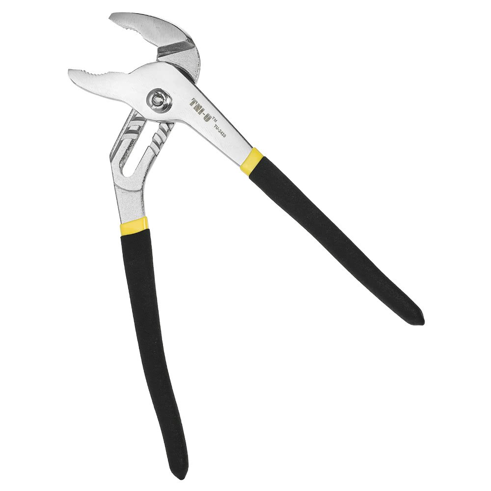 GenericTNI-U TU-2410 10'' Hand Repair Tools Tongue And Groove Set Joint Pipe Pliers Straight Jaw with Cusion Grip Lock Pliers