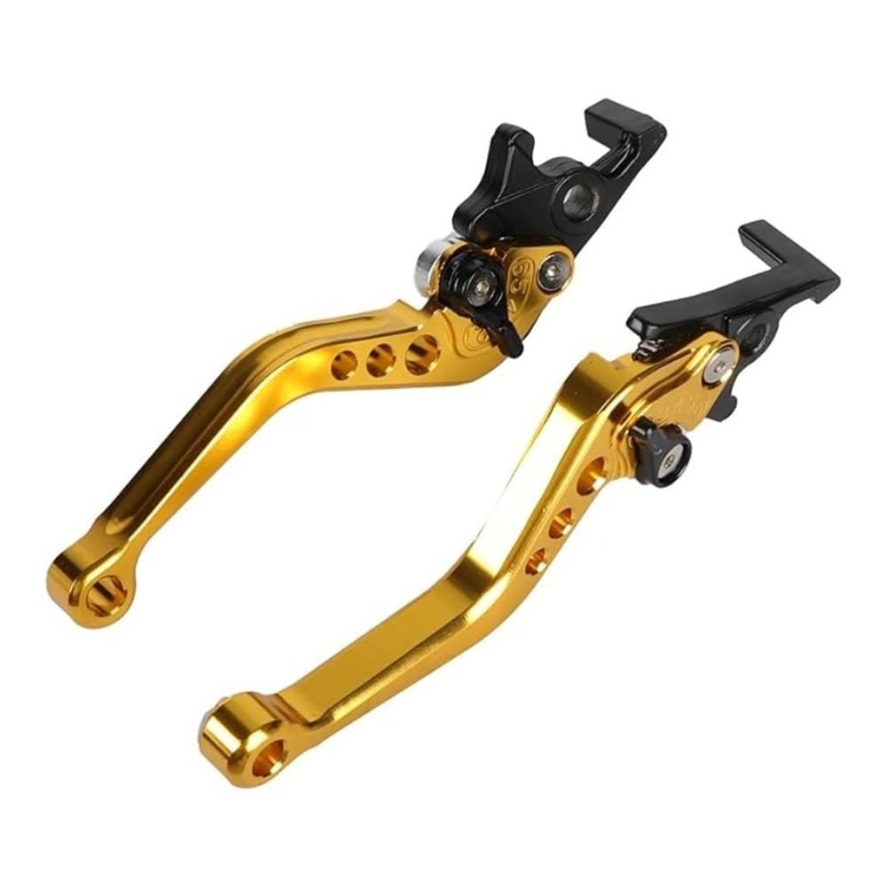 NHGFdfs Motorcycle Clutch Brake Lever Universal Aluminum Brake Clutch Levers for 125cc Motorcycle CNC Dual Disc Replacement Handles