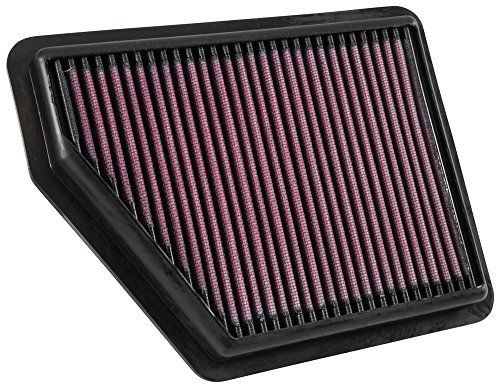K&N High-Flow Original Lifetime Engine Air Filter: Increase Power: Premium, Washable: Compatible with 2016-2025 HONDA: Civic, HR-V, 33-5045 - Image 5
