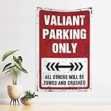 Divertente decorazione per la stanza valorosa solo parcheggio arazzo divertente decorazione per la casa (dimensioni: 75 x 100 cm)