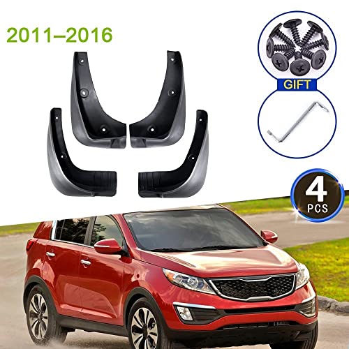 Guardabarros para KIA Sportage SL resistentes contra impactos y salpicaduras 2