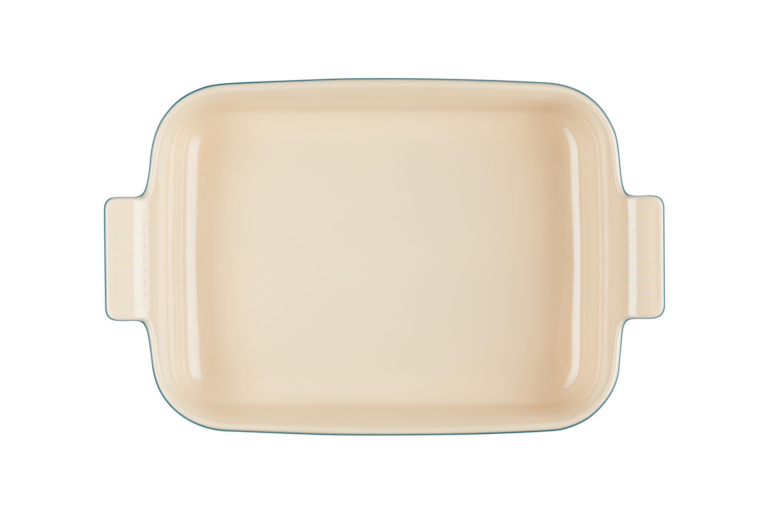 Le Creuset Pirofila rettangolare Tradition in gres vetrificato, 32 cm, 4 L, Deep Teal, 71102326420001