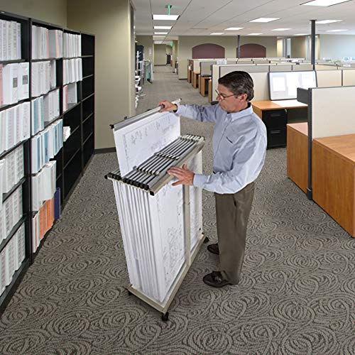 Brookside Design Mvpc Heavy Duty Vertical Blueprint Storage Mobile Plan Center #TOP4