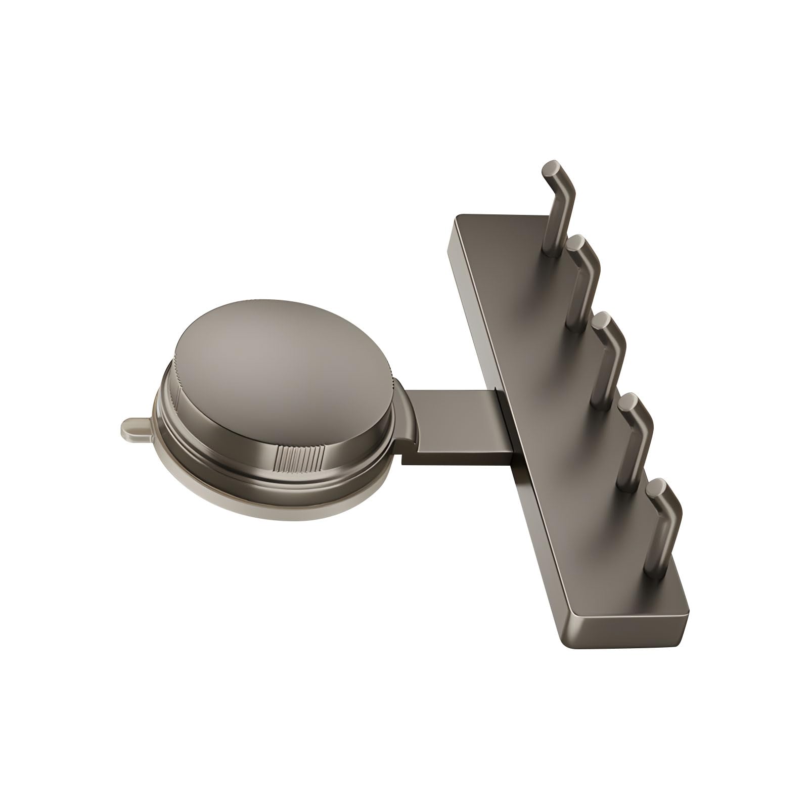 HENYGEN Modern Waterproof Wall Hook for Bath Towels Nails Complimentary Sturdy ABS Great for Renters Home Decor Adhesive Hooks Kitchen Items Bathroom