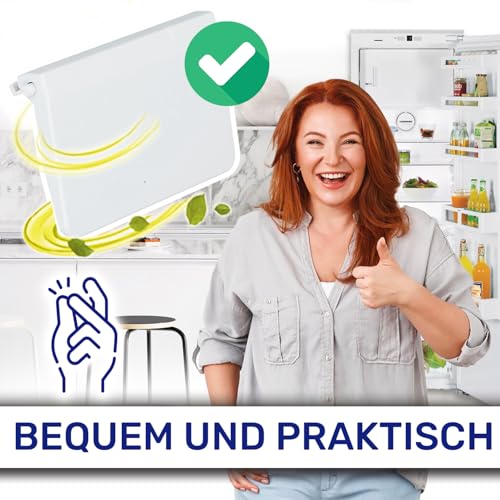 MONTERAL Griff für Gefrierschrank im Kühlschränke 100 x 65 x 15 mm und Feder mit dem Originalcode 9590228 959022800 7412107 007412107 741210700 für Liebherr - Garantie 10 Jahre