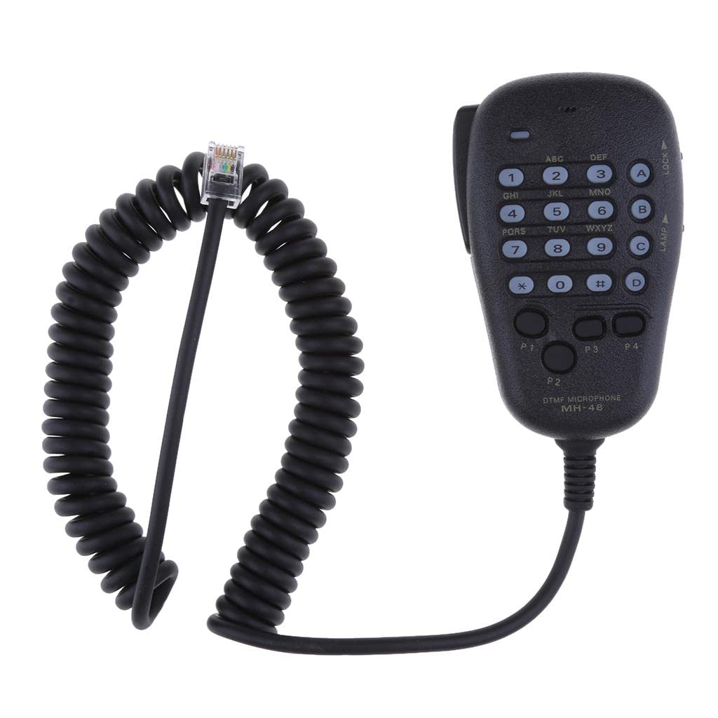 DTMF MH-48A6J Microphone for Yaesu FT-7100M 7800R 7900R 8900R Radio | Authentic Collector's Piece | Rare Collectible | 1X Micphone for Yaesu Mh-48A6J Car Radio-image-5